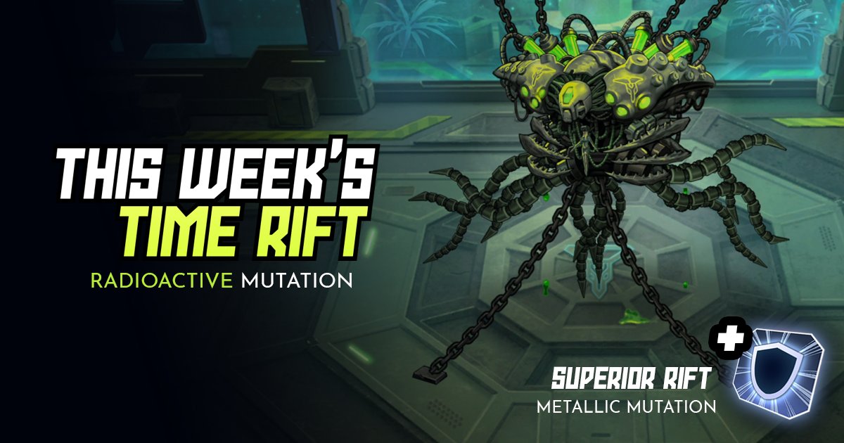 🤖 A new challenge arises with the Time Rifts!
 Behind the armor lies a toxic product... 🧪➡️bit.ly/3xYqc4K