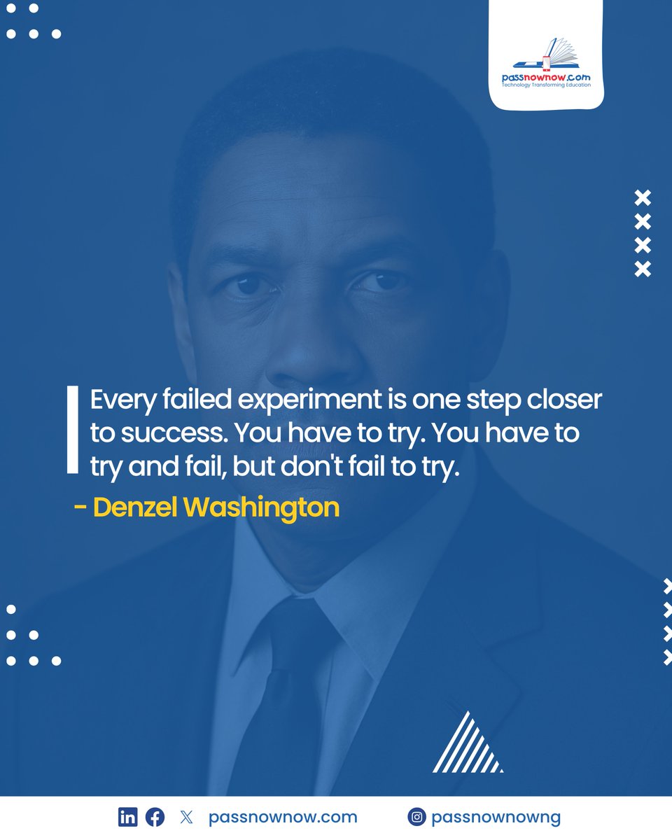 passnownow's tweet photo. There's no harm in failing as long as you stay consistent and persistent in your pursuit of success. #passnownow #edtech #STEM #mondaymotivation #elearning https://t.co/pzvLh3tSe2