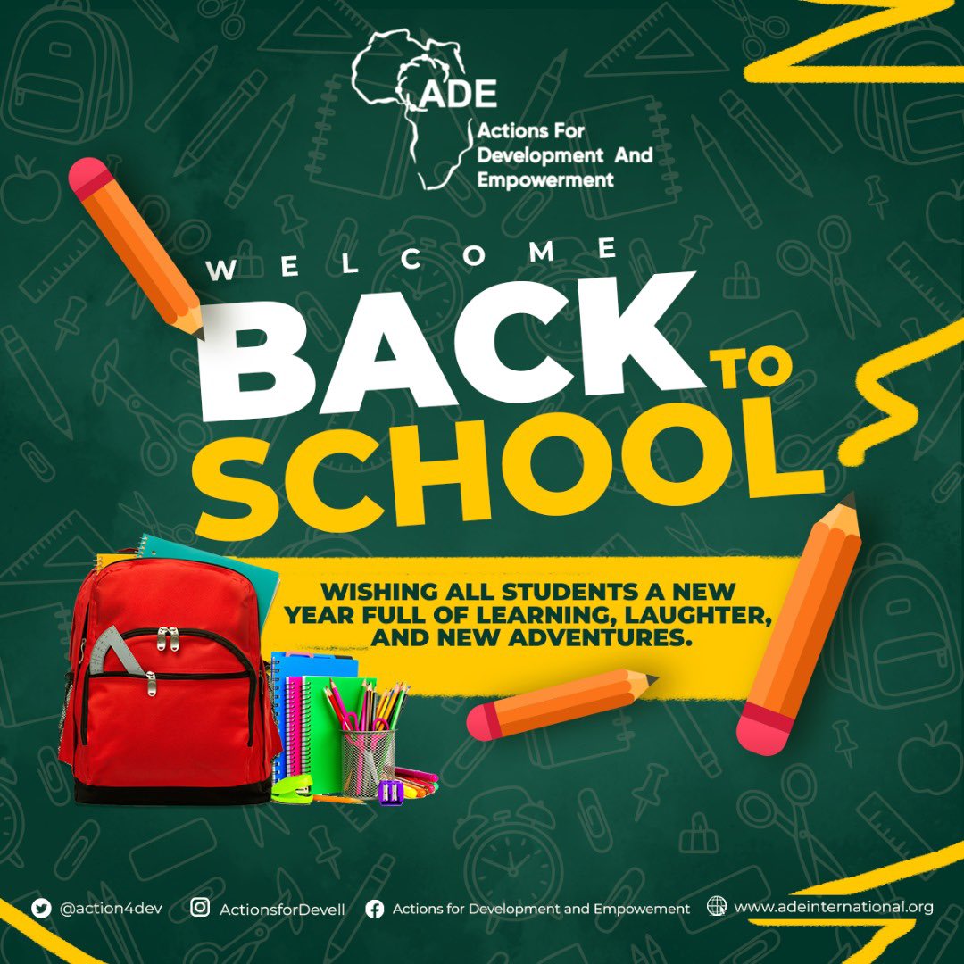 📚 Wishing all students and pupils a happy start of the 2025/2026 school year! ✏️

Keep working hard, stay curious and believe in your dreams, the future is yours to shape! 

Happy School Year!🎉

#BackToSchool