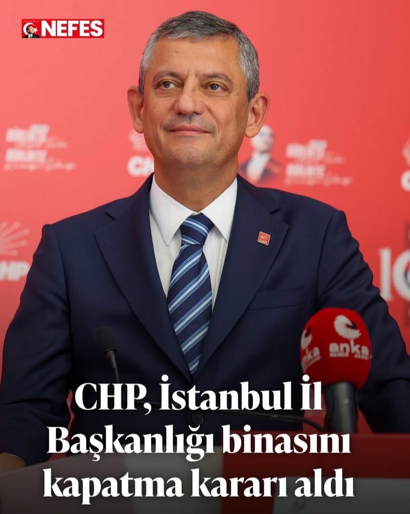 CHP İstanbul il binamız, Genel Başkanımızın çalışma ofisi olarak kullanılacaktır. Yeni il binamızı yakında duyuracağız.