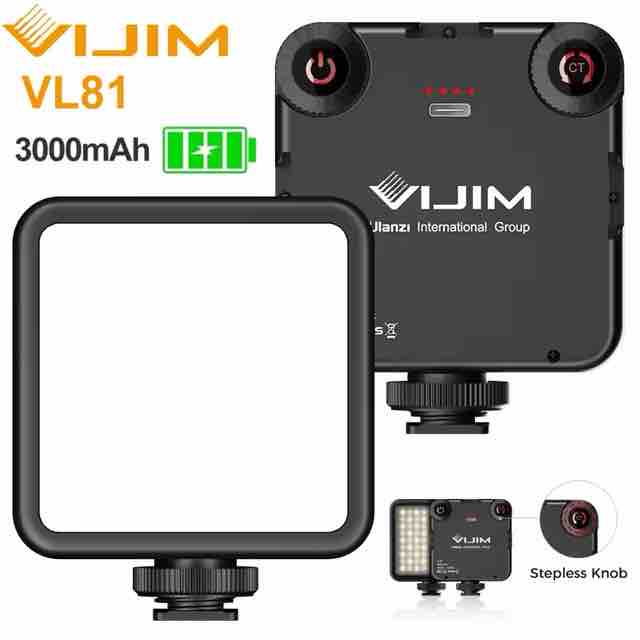 VIJIM VL81 ビデオランプ Ulanzi 【¥1,163】-アリエク特価アラート