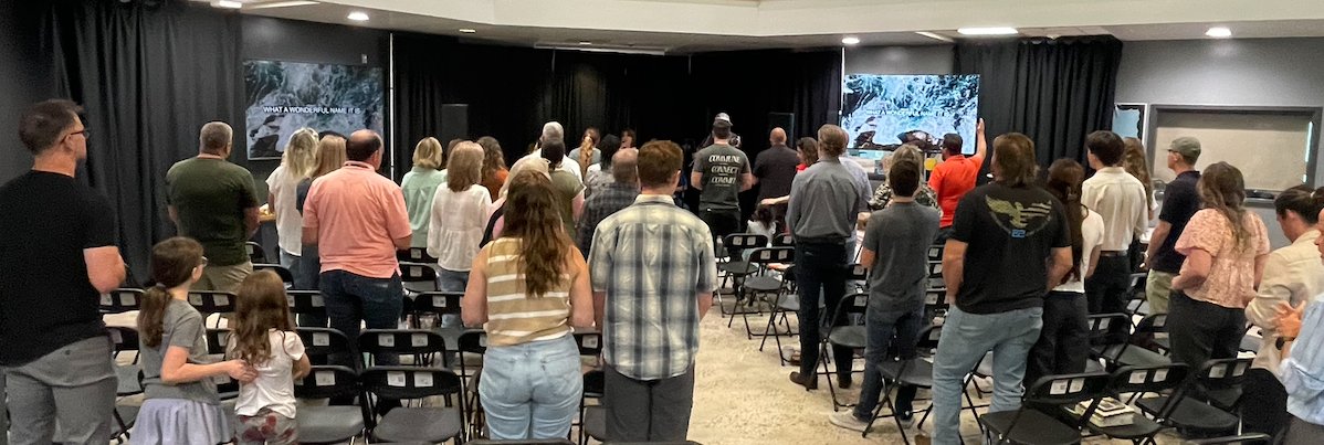 Table Fellowship Church is born! What a joy to be at the launch service yesterday for our newest church plant in Parker, Colorado. Josh &amp; Karissa Mackey and an amazing team of Christ-followers have lit a light to reach south Denver with the life-changing gospel.