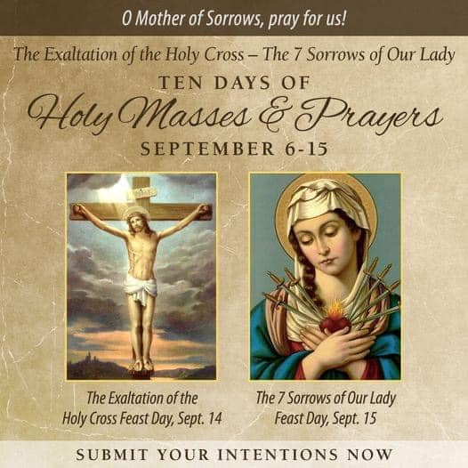 Submit Intentions/Enroll in 8 Days of Prayer: catholicaction.org/exaltation_int…

Day 3 of The Exaltation of the Holy Cross – The 7 Sorrows of Our Lady, where you will find inspiration &amp; prayers, including scripture on the 1st Sorrow of the Blessed Virgin Mary 👉 catholicaction.org/exaltation_day…