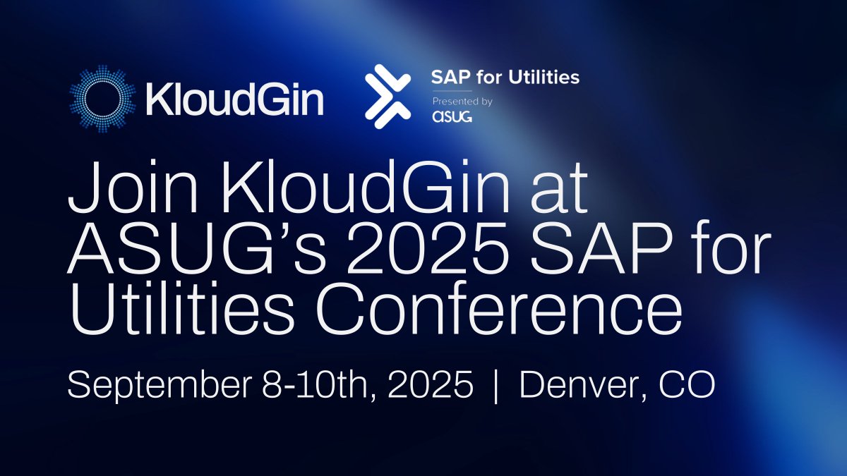 kloudgin's tweet image. This week! Join KloudGin at ASUG SAP for Utilties Booth #709 to discover how leading utilities are extending the value of SAP with a best-in-class, mobile-first EAM and FSM platform. Meet us at Booth #709: hubs.ly/Q03HgpCt0  

#SingleFaceofWork #SAPforUtilities2025