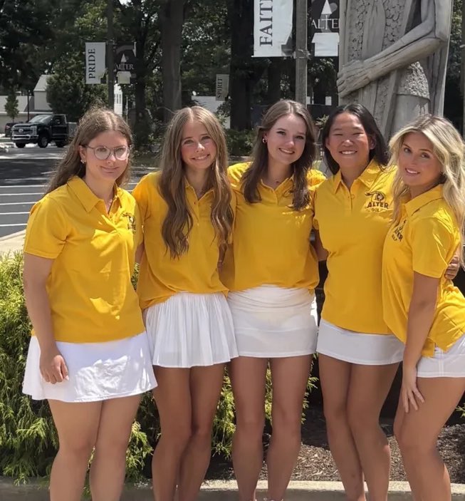 3 Questions with... Jim Cole:  Head Coach - Alter High School Girls Golf⛳️ 
The Lady Knights had a great season in 2024 - coming in 5th at Districts, what are your goals for this season?
facebook.com/share/p/1DszTx…
#golf #miamivalleygolf #alter #alterknights