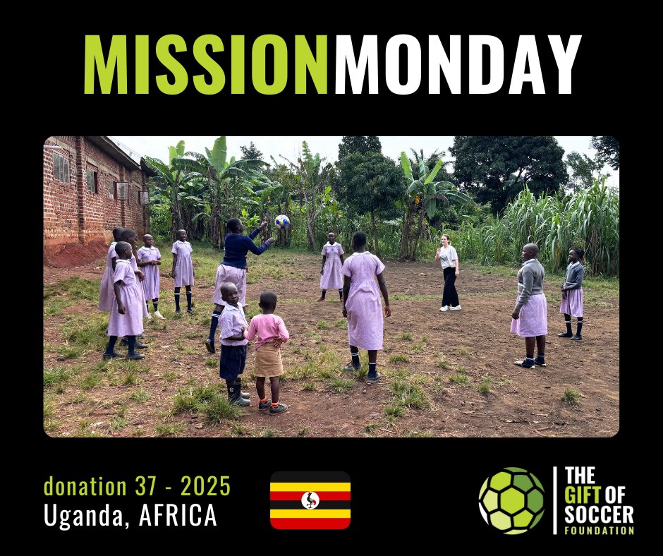 MISSION MONDAY 🇺🇬⚽️
Donation 37 (2025) is in play in Uganda! Together we’ve delivered 62,000+ pieces of repurposed gear to 22 countries.
Chip in gear or support the next shipment ➜ thegiftofsoccer.org/donate/
#MissionMonday #Uganda #africa #thegiftofsoccer #playitforward #donatenow