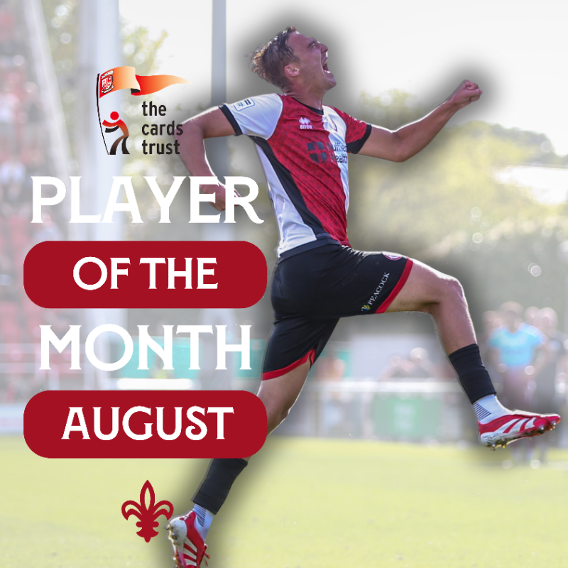 wokingfc's tweet photo. Jamie Andrews is your @CardsTrust Player of the Month for August. 🏆

Congratulations, @jamieandrews_8!

Jamie received his award in the Geoff Chapple Lounge following our 5-0 over Gateshead on Saturday.