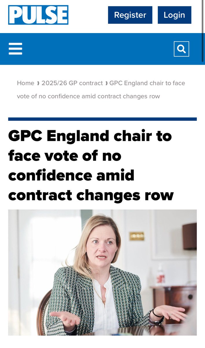I completely back <a href="/doctor_katie/">@DrKatie.BSky.Social</a> in her role as chair . whoever is the muppet on GPC doing this  <a href="/BMA_GP/">General Practice</a>  hang your head in shame , get some perspective and jog on.