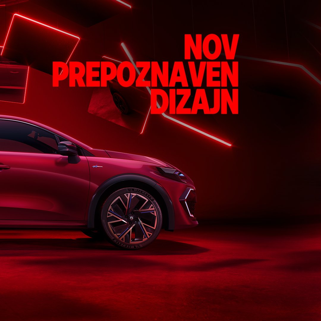 RenaultSI's tweet image. Prve fotografije, že ikona.

Novi #Renault #Clio #fullhybrid #ETech 160 KM/115 kW brez polnjenja

Drzen stil, športen videz, unikaten svetlobni podpis in sprednja maska z mrežo v obliki diamantov. Pritegnil bo poglede.

Svetovna premiera leta 2025, na ceste prihaja leta 2026.