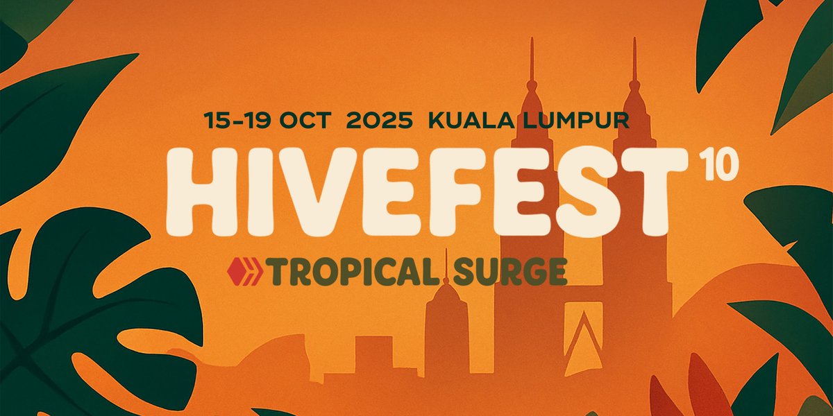 <a href="/hivefest/">hivefest</a>  2025: A Decade of Hive Community in Kuala Lumpur 🌍

📅 Date: October 15–19, 2025
🌆 Location: Kuala Lumpur, Malaysia

Join the global Hive blockchain community for an unforgettable celebration: 
– Engaging talks &amp; workshops on Hive and Web3 innovation 
– Connect with