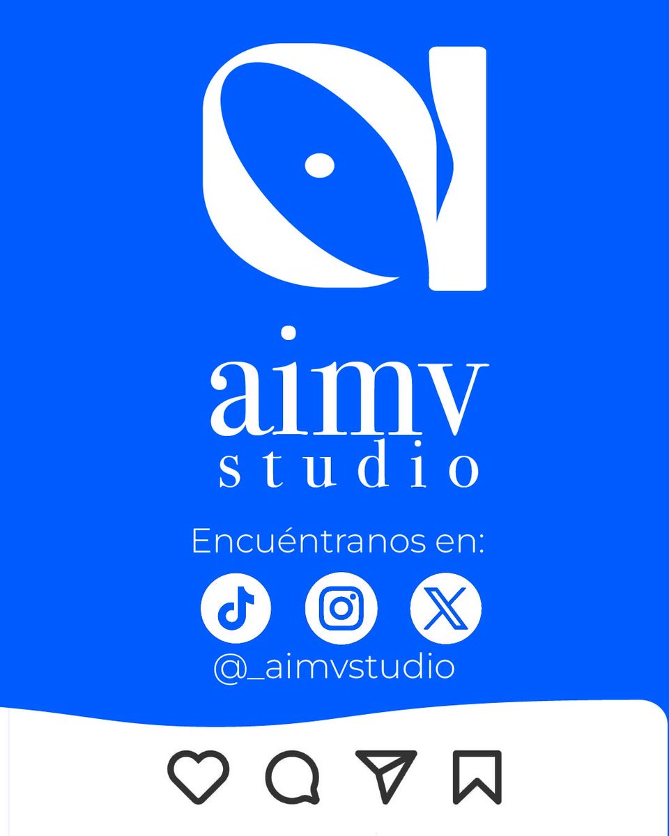 _aimvStudio's tweet image. En @_aimvStudio entendemos la creatividad como el punto de partida de todo proyecto: diseño gráfico y editorial, fotografía, vídeo, branding, diseño de espacios… 

Son nuestro lenguaje para dar forma a lo que imaginas.

💙​ Inspira, crea y conecta a través de la creatividad.