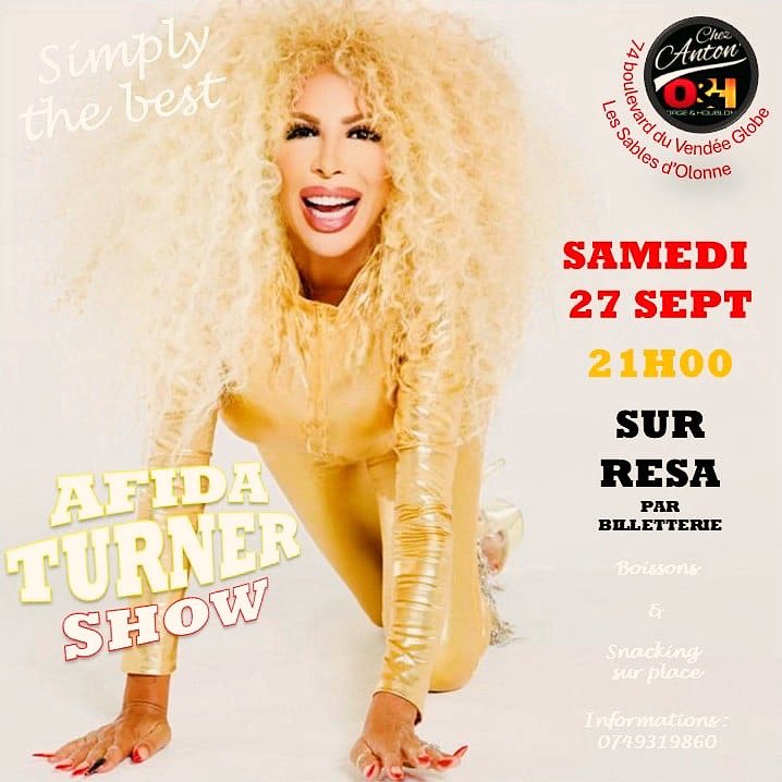 AFIDA TURNER SHOW my.weezevent.com/afida-turner-s…