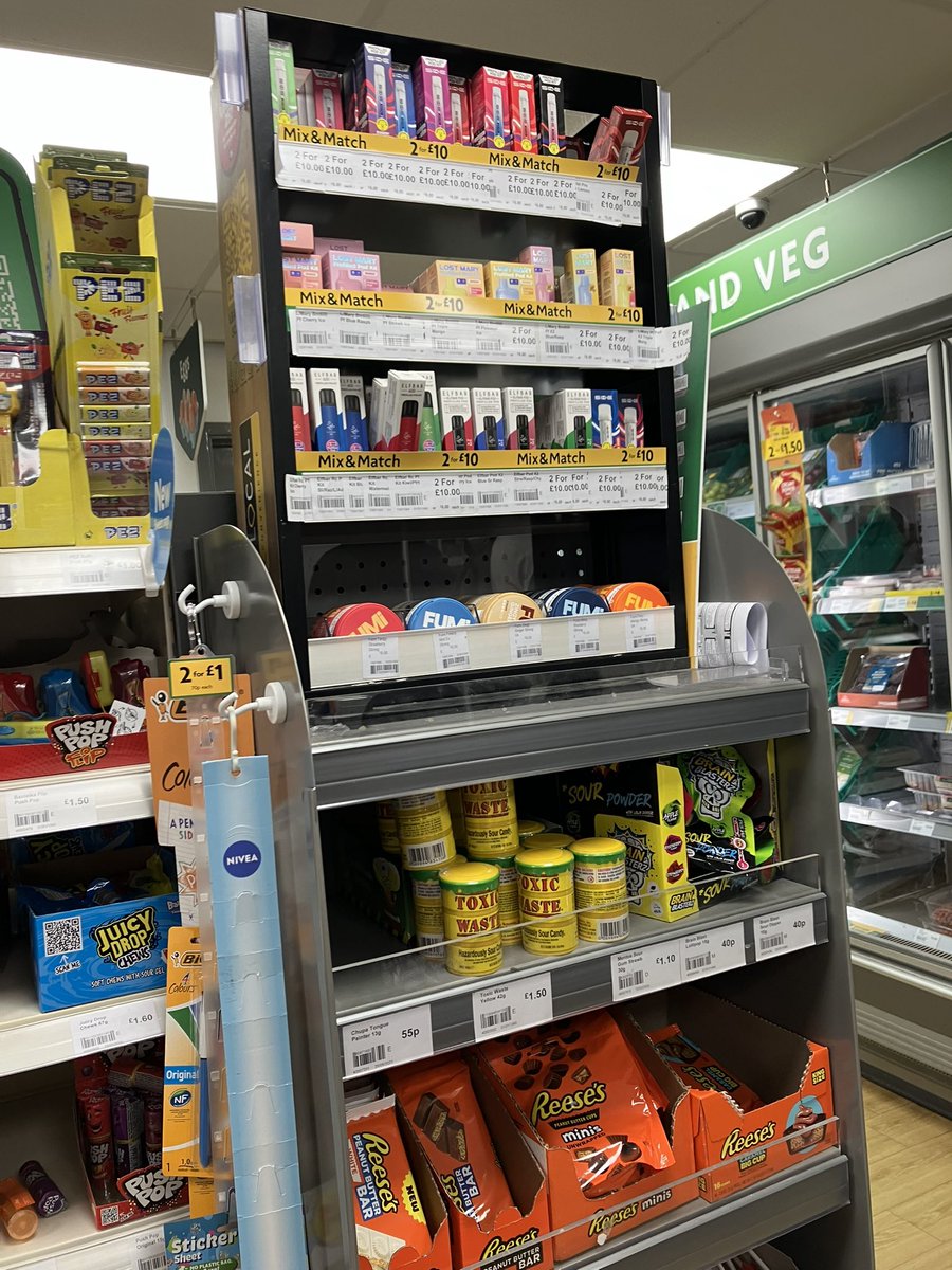 Why is <a href="/Morrisons/">Morrisons</a> selling vape paraphernalia next to the children’s sweet section?