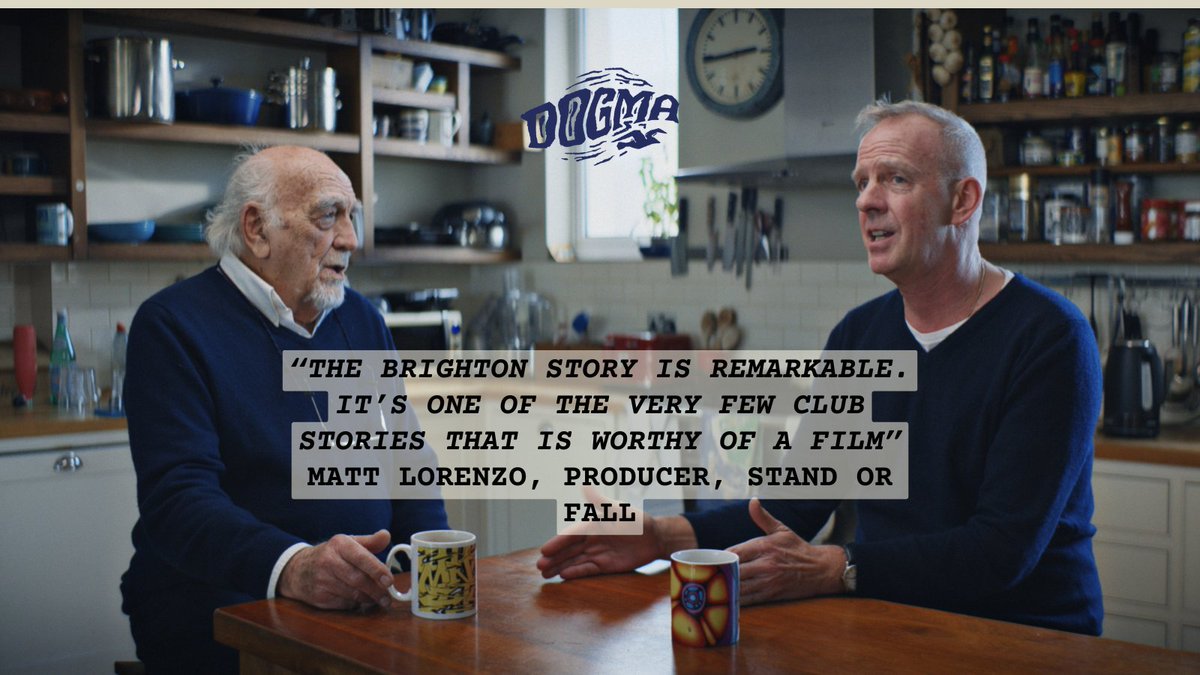 Stand or Fall has finally received a cinematic release (but only on DVD, WTF?). 

Read our interview with producer Matt Lorenzo (conducted by award-winning film director &amp; Albion fan Louis Myles) to discover how and why the film was made.

Read at:
dogmabrighton.co.uk/articles/stand…

#bhafc
