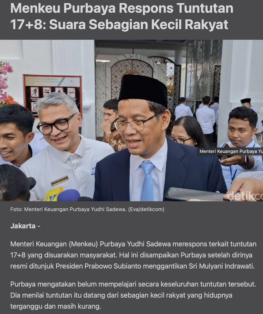 Here we go again!

Belum juga matahari terbit, udah kayak gini statement-nya 

#WhySoSerious