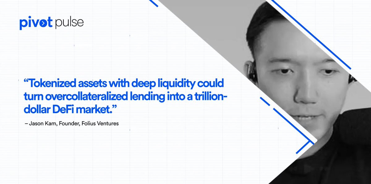 pivotintelHQ's tweet photo. Tokenized assets + liquidity = Unlocking Trillion-dollar DeFi
Overcollateralized lending isn’t just a niche play…
With deep liquidity, it can scale into one of crypto’s biggest markets.
For #founders: build where demand + capital naturally converge. 🔑
#letspivot https://t.co/bkOXnZ7Beg