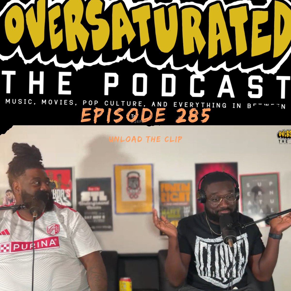 🎙️ Ep. 285  – Unload The Clip is live!

Vacay + BREEZY BOWL XX recaps, #OFFTHEDOME (Rank LEON roles, 90s cartoon live-action 👀), 

Young Thug leaks, 
Drake x Death Row chain, 
Billboard calls Lil Baby’s My LIFE GOAT album?! &amp; more.
👉 linktr.ee/oversatthepodc…