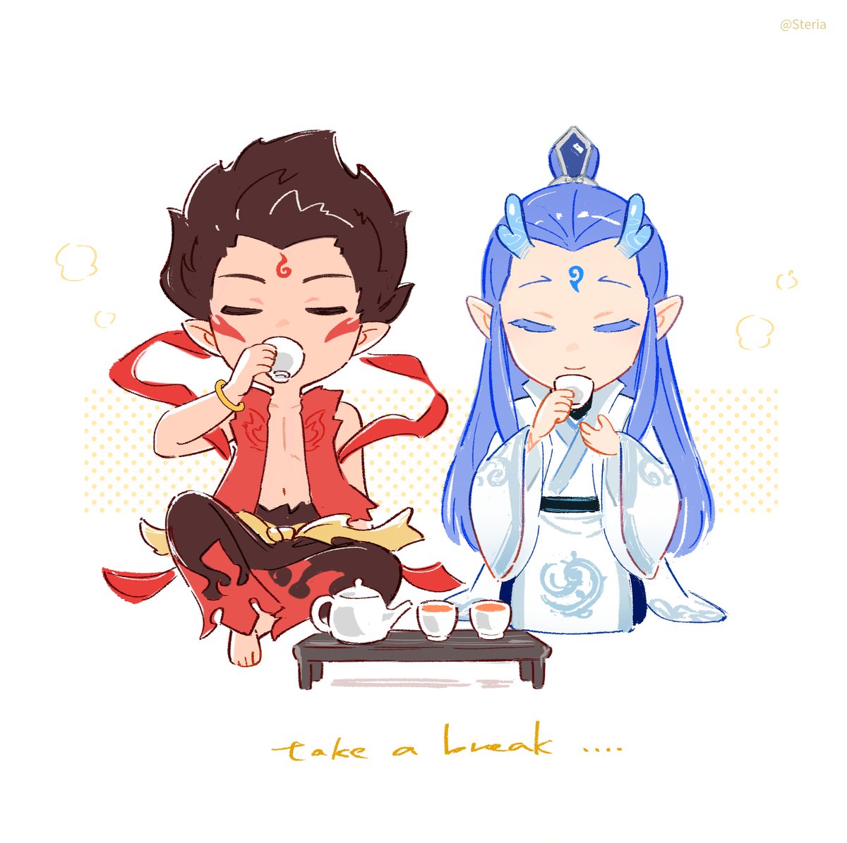 #藕饼 #oubing
take a break~🍵