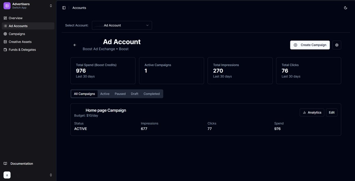 Boost | AdX tweet media