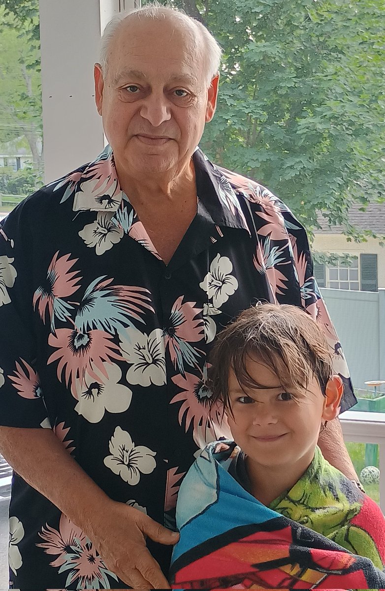 Last night told Jacob that his Papa was going to be a dragonfly soon. Explained what hospice was &amp; why Bubbies didn't answer his FaceTime over the weekend- that she was w/Papa. 

He started to hysterically cry asking God why- that he didn't want Papa to die. Only question he