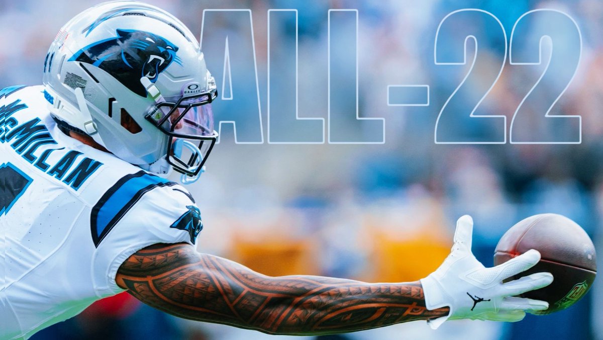 New Tetairoa McMillan All-22 just dropped 👀