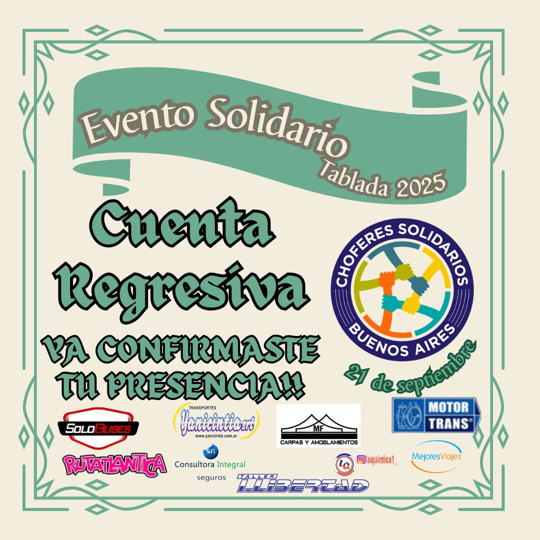Choferes Solidarios Bs As (@solidariosbsas) on Twitter photo 