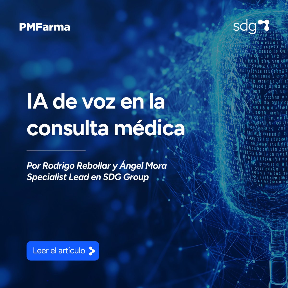 La #IA de voz ya está en las consultas médicas. No solo transcribe: asiste en tiempo real, humaniza la atención y mejora el diagnóstico temprano. El reto ahora no es la precisión, sino la resiliencia y el valor operativo. Descúbrelo en <a href="/PMFarma/">pmfarma</a>: hubs.li/Q03HhHVz0 #SDGGroup
