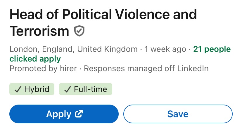 Can’t stop laughing at this job title