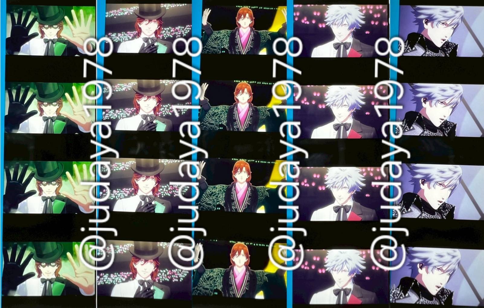 紫*須様 タブナイ コマフィルム 嶺二 ジンライ 紫*い様 タブナイ 特典 コマフィルム 嶺二 JINN-Ω-RAY 顔アップ