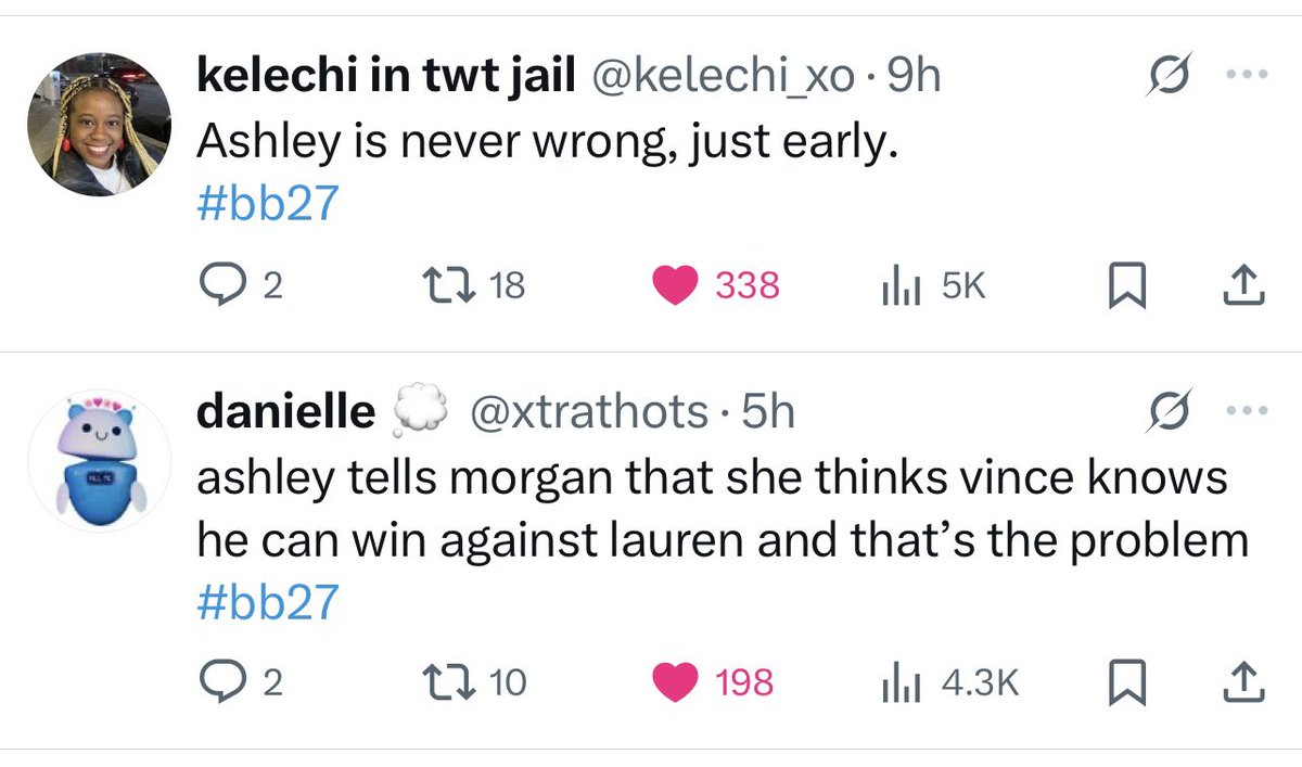 _nikkirossi_'s tweet photo. @kelechi_xo The placement of these two posts on my timeline 😆 https://t.co/aFnFNnhTOI