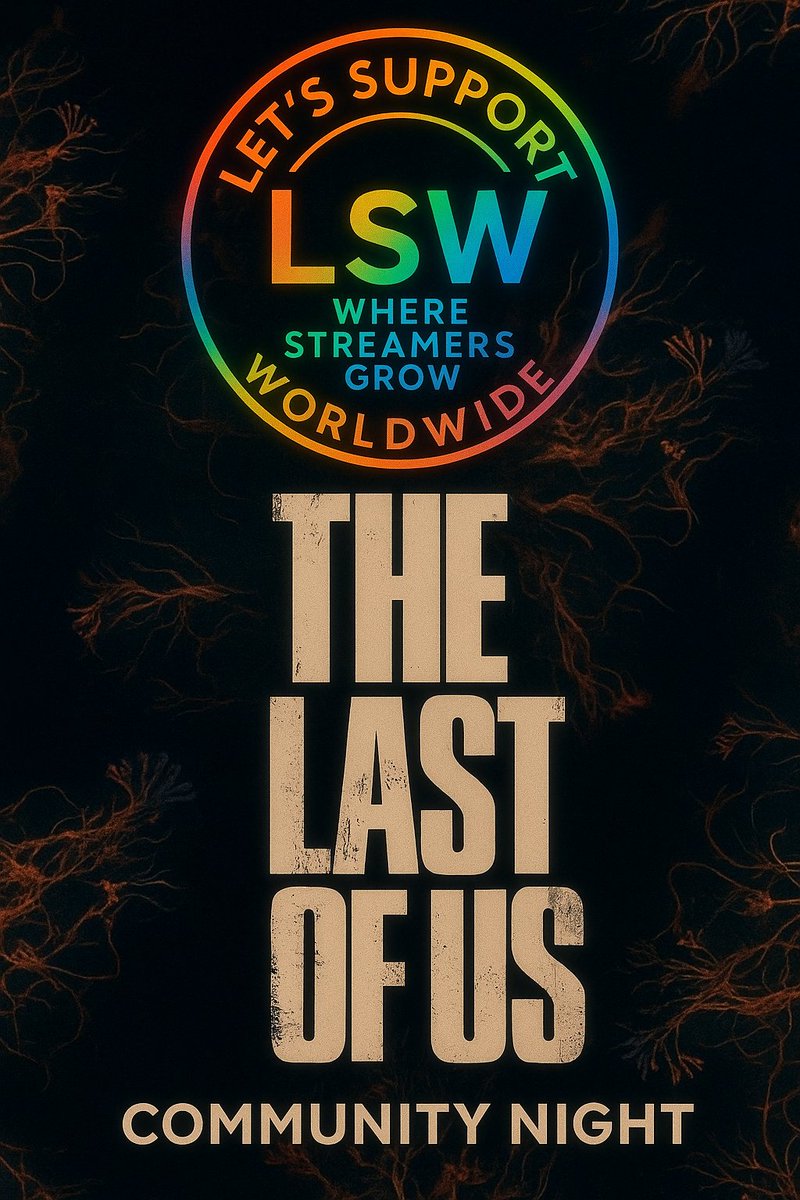 WhyIsQuack's tweet image. discord.com/events/8431067…
Don't forget to join us in the @LswCommunity at 8pm this Saturday for the last 3 episodes of The Last of Us season 1!
We'd love to have you there.