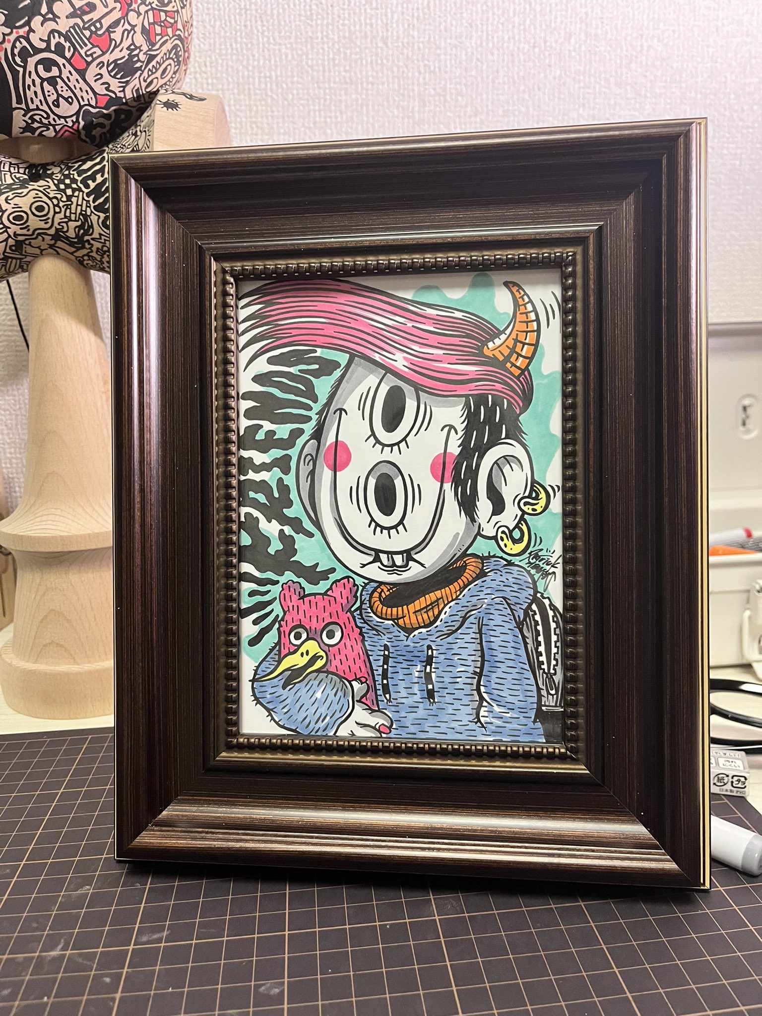 専用他の方発送×油彩画【Patrick Chrodo】作者不明 専用他の方発送×油彩画【Patrick Chrodo】作者不明 8-3.300x300.jpg