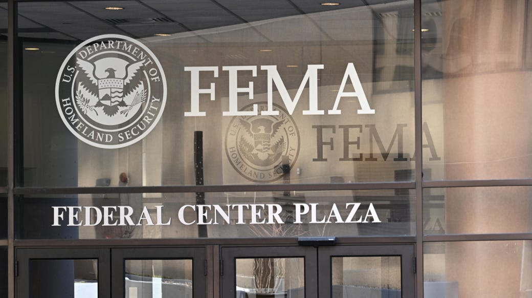 CTVR Newsfeed  for September 7, 2025

🤯 STATES CAN'T AFFORD DISASTERS. California wildfire damage: $40 billion. Texas has NO money for floods. Florida hurricanes cost more than entire state budgets. Without FEMA, WHO PAYS?

Learn More: ctvr.substack.com/p/ctvr-newsfee…

#CTVR