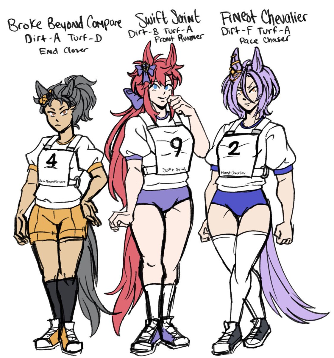 roysleg's tweet image. Umas your knights 🐎