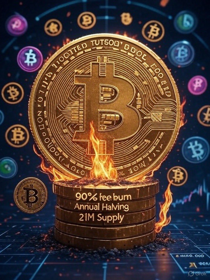 🚨 ATTENTION CRYPTO FANS! 🚨 Tired of coins that inflate like balloons and lose value? Discover BITGESELL (BGL), the "DIGITAL GOLD" that DEFLATES over time! 💎🔥 Imagine Bitcoin... but BETTER: - It burns 90% of transaction fees to make it MORE SCARCE every day. 📉 - ANNUAL