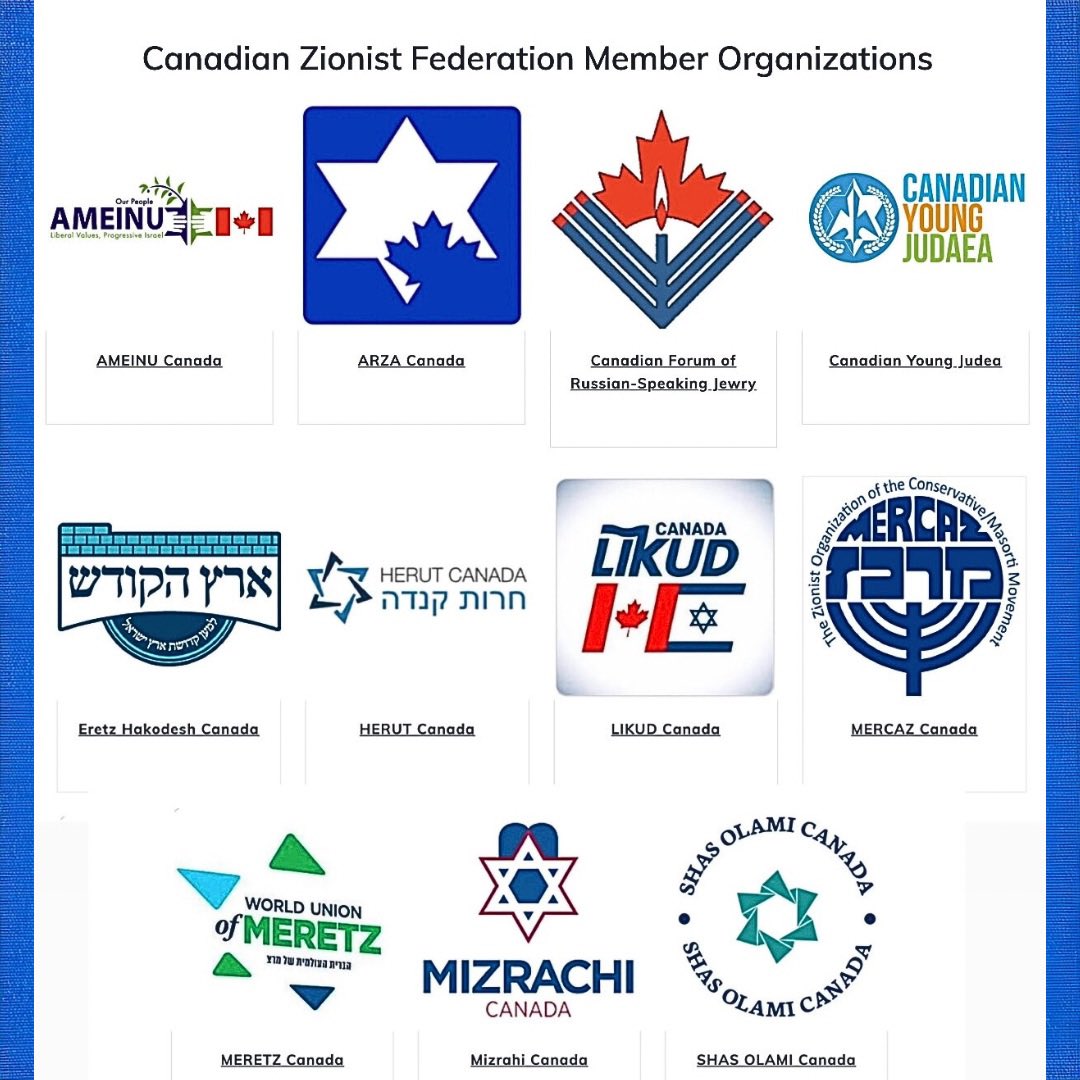 Canadian Zionist Federation tweet media