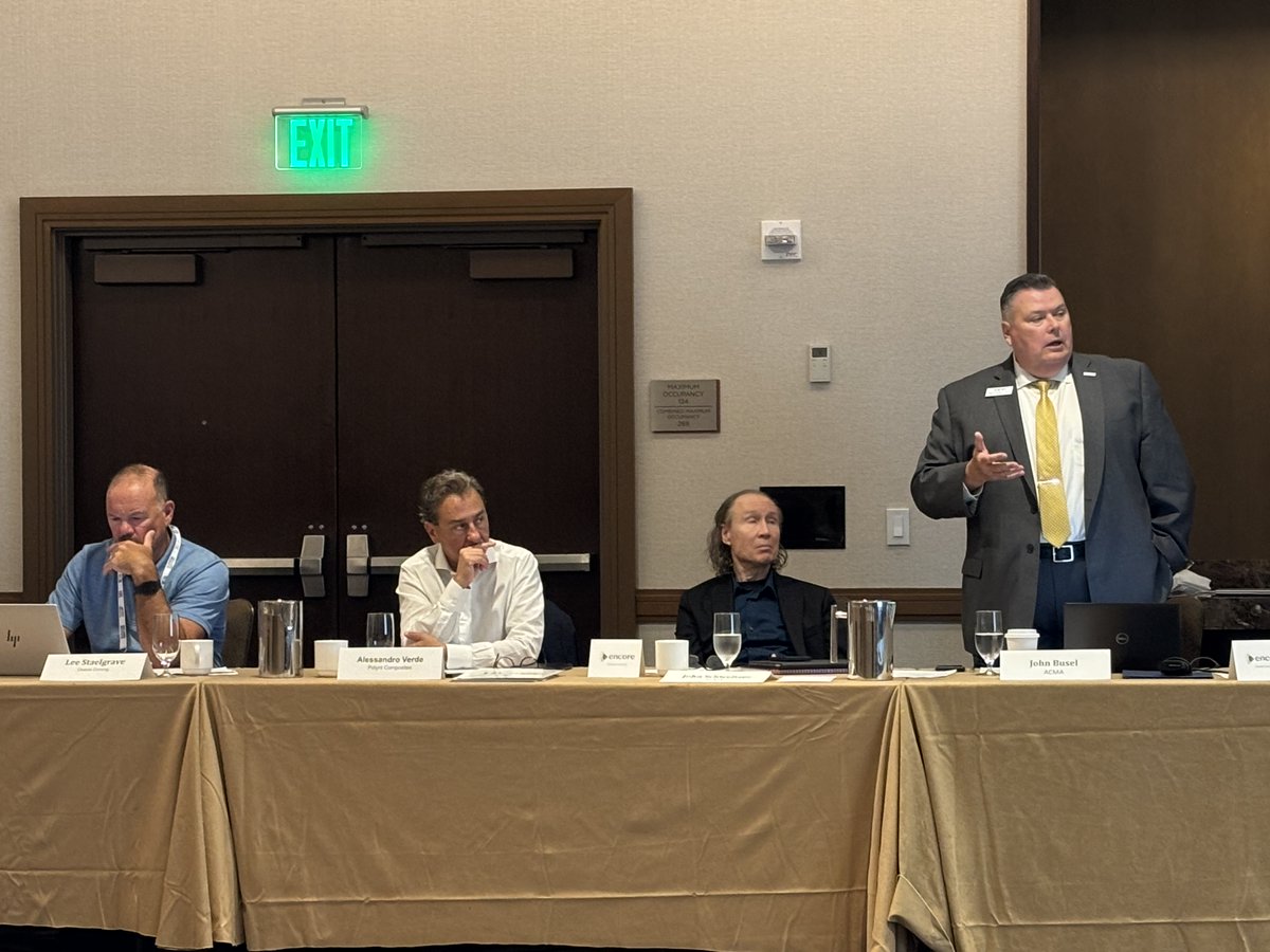 Senior Vice President John Busel briefed the ACMA Board ahead of this week’s conference. His update set the stage for an exciting week of collaboration, innovation, and industry leadership. We’re ready for a great CAMX!