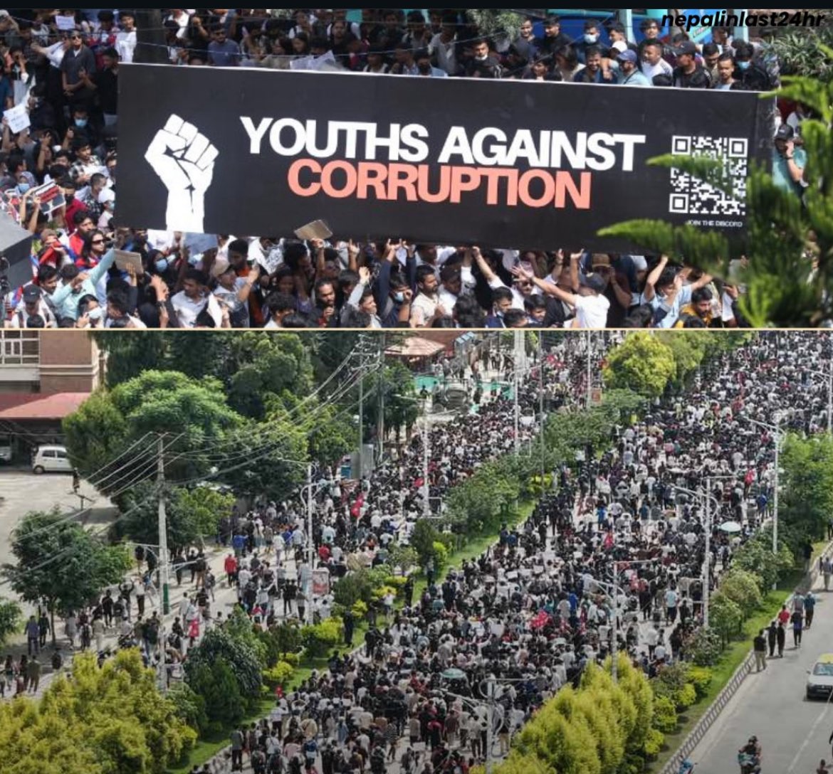 ABDstirlingROY's tweet image. EVERYTHING YOU NEED TO KNOW ABOUT GEN Z #PROTEST IN NEPAL.
-Youth rallied against #CORRUPTION, demanding accountability, transparency, and free speech.  
-Police used live ammo, killed 19+, including children &amp;amp; students .  
-Curfews imposed, army deployed in Kathmandu.  
#Nepal
