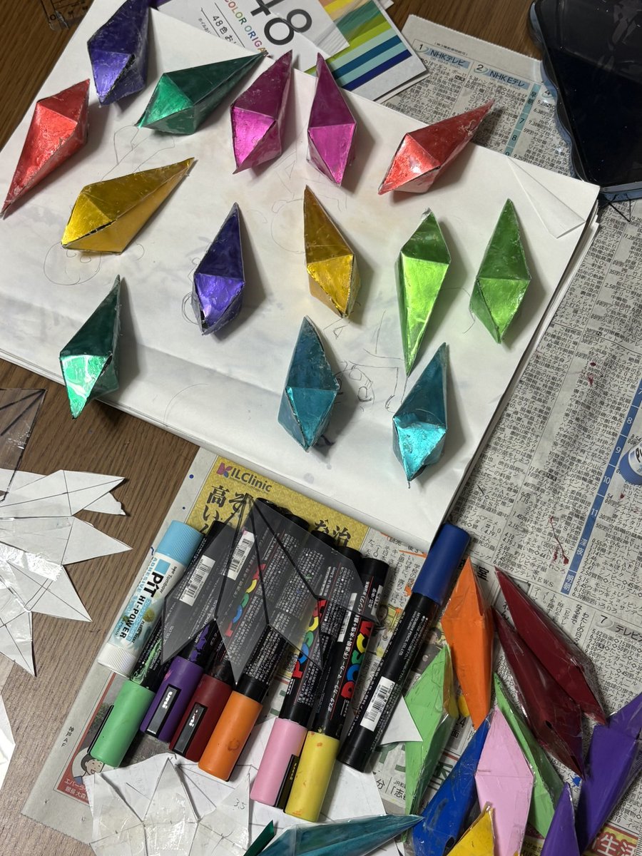 フランの羽頑張り制作中