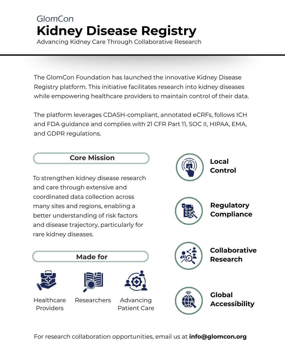 🎯 Nephrologists: Join the CREATE Study!

Be part of one of the largest real-world evidence platforms for C3G/IC-MPGN patients.📊 500+ target enrollment 🏥 ~80 participating sites 📅 2025-2029 study period; Funding available

Transform rare kidney disease research. Your expertise