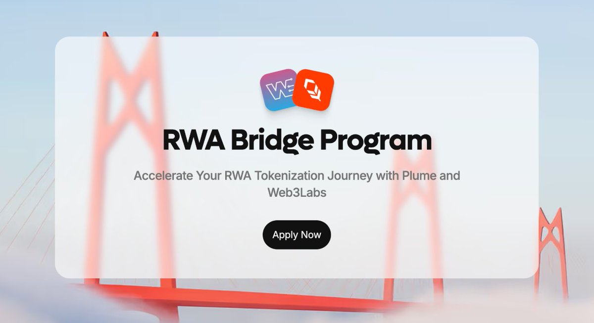 Akshay.g (@akshayy_eth) on Twitter photo Been looking at <a href="/plumenetwork/">Plume - RWAfi Chain</a> RWA Bridge Program with <a href="/web3labs/">Web3 Labs š3ļøā£š„¼</a>, and it's a smart way to speed up tokenizing real assets like real estate, private credit, and bonds on their network.
Launched in July 2025, it's backed by Hong Kong's push as a virtual asset hub with HKMA and SFC Been looking at <a href="/plumenetwork/">Plume - RWAfi Chain</a> RWA Bridge Program with <a href="/web3labs/">Web3 Labs š3ļøā£š„¼</a>, and it's a smart way to speed up tokenizing real assets like real estate, private credit, and bonds on their network.
Launched in July 2025, it's backed by Hong Kong's push as a virtual asset hub with HKMA and SFC