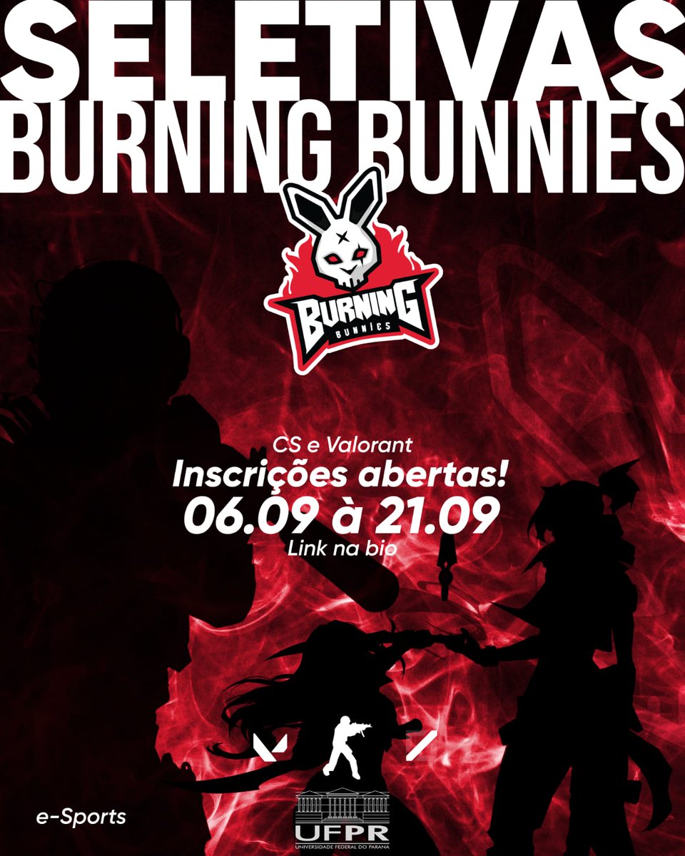 UFPR BBN - BURNING BUNNIES 🔥🐰 tweet media