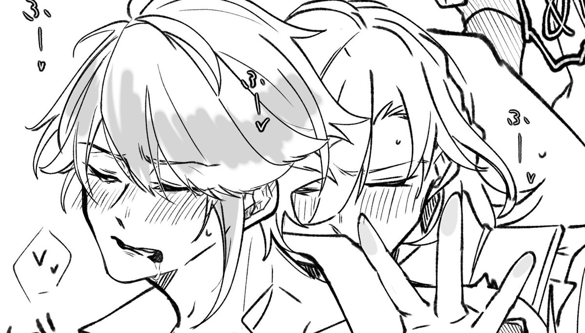 shiki_gnsn_1130's tweet photo. カヴェアル🏛️🌱
PA5で描こうとしたえち部分のらくがき
https://t.co/FwnglP5Ttb https://t.co/zH4wtIbc1d