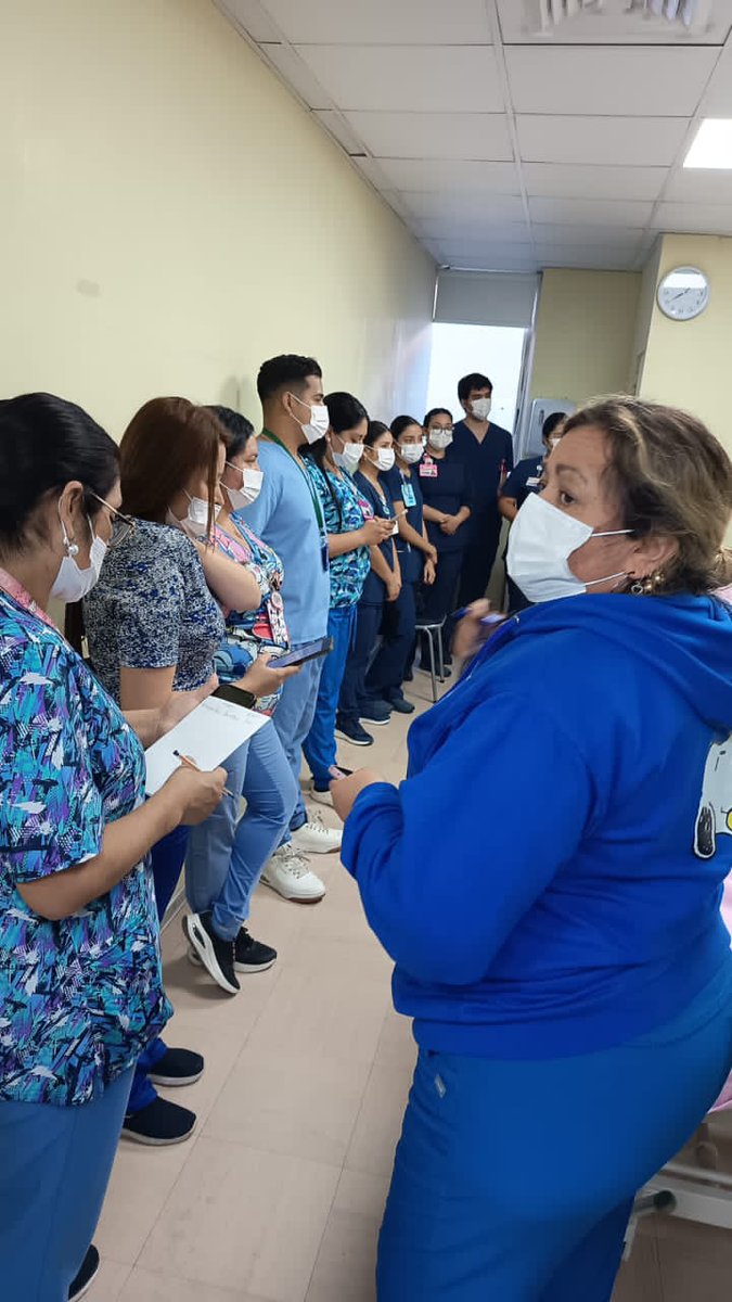 #BPSO <a href="/Hospitaliquique/">Hospital de Iquique</a> En terreno,fortaleciendo  prevención de Lesiones por Presión ,semana de capacitación,  uso correcto de colchón de flotación seca, herramienta clave para brindar cuidados seguros y de calidad a nuestros pacientes.
<a href="/DorisGrinspun/">Dr. Doris Grinspun 🇨🇦 RN, PhD, FAAN, O.ONT</a> 
<a href="/rpintornao/">@RaulPintoRNAO</a> 
<a href="/TiarePavez/">Tiare Pavez Hurtado</a>