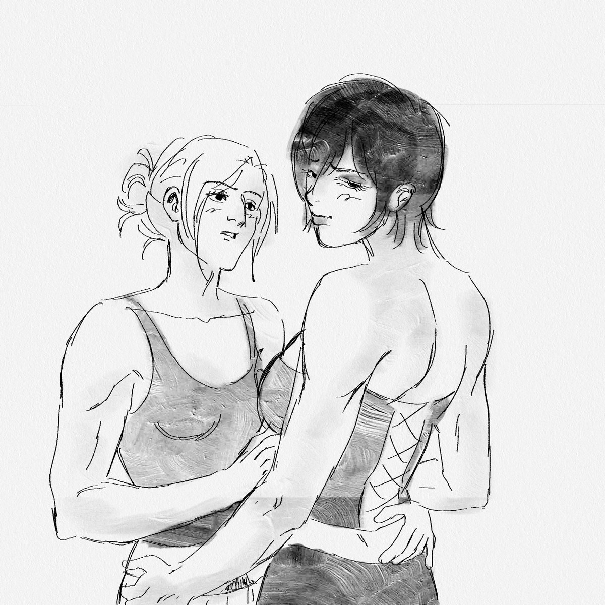 lullabyyed's tweet photo. #aot #mikannie https://t.co/cfvfNemtPH