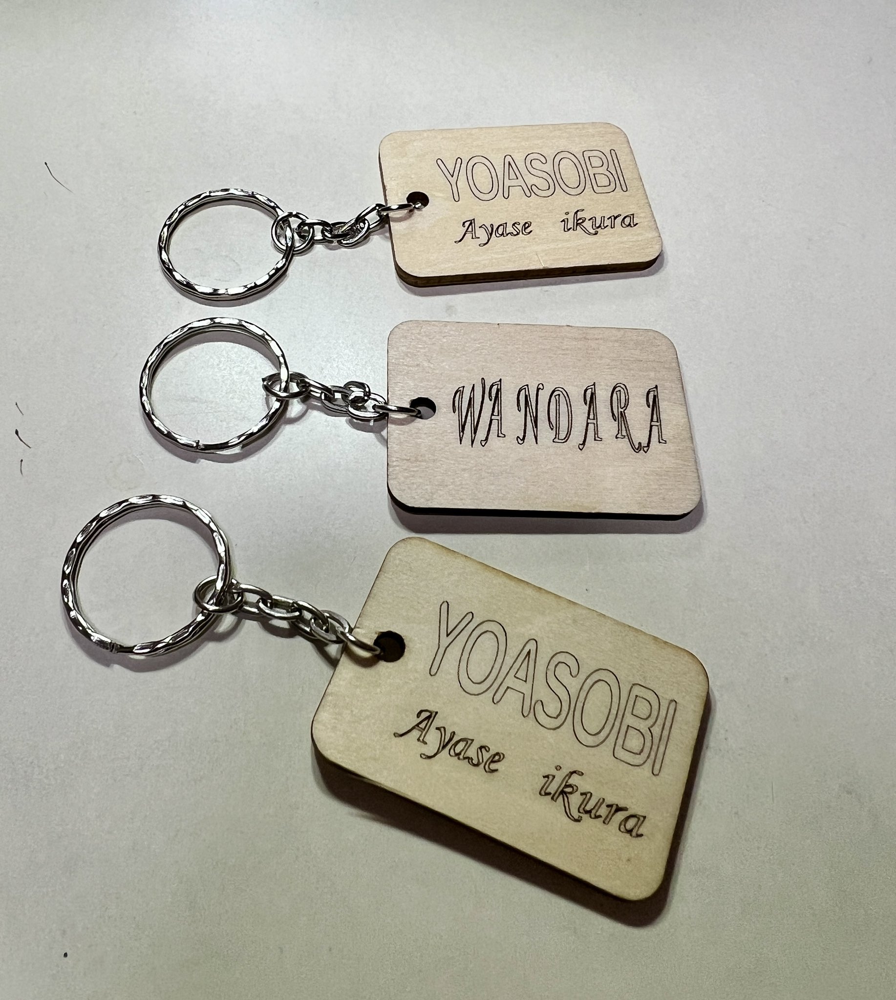 【非売品限定300個】YOASOBI 結成5周年記念 きっぷ風キーホルダー 非売品限定300個】YOASOBI 結成5周年記念 きっぷ風キーホルダー