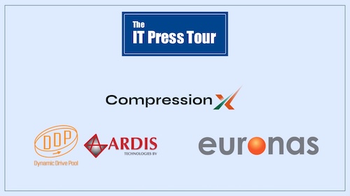 CDP_FST's tweet image. What a Day 1 for The @ITPressTour w/ #EuroNAS #CompressionX and #DDPSAN
#ITPT