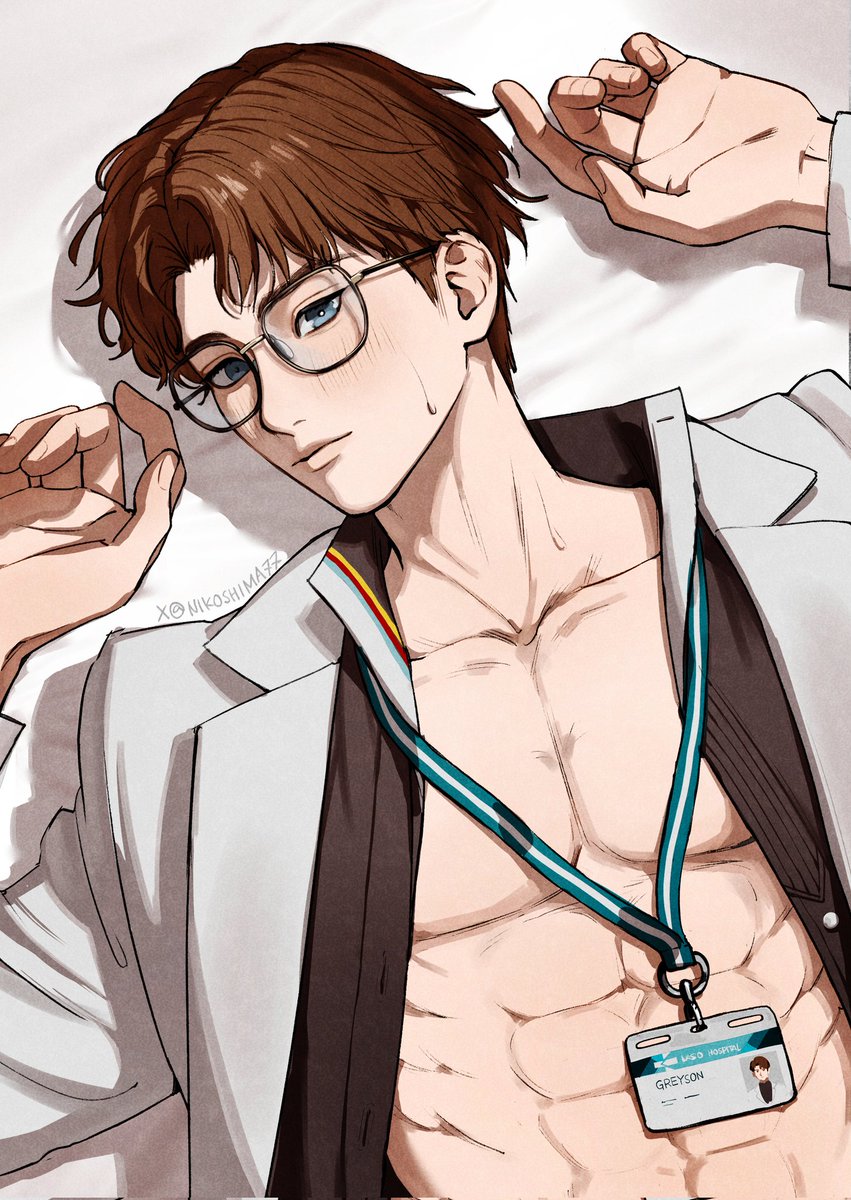 nikoshima77's tweet photo. セキ先生/Dr Greyson
#Greyson #LoveandDeepspace https://t.co/YxymUq3EDF