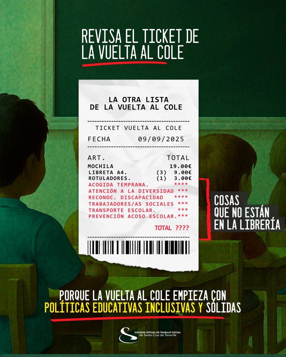 Colegio Trabajo Social S/C de Tenerife tweet media