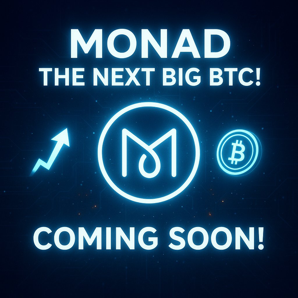 aasikji15's tweet image. 🚀@monad is the next hype, just like BTC in its early days!
The momentum is real, and early adopters are getting ready. Don't miss the wave 🌊
#Monad #CryptoHype #NextBTC #EarlyAdopters